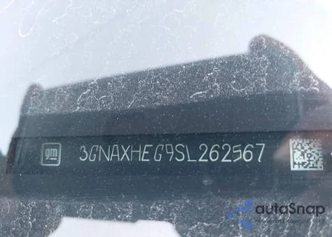 2025 Chevrolet Equinox Fwd Lt from USA, damaged, VIN 3GNAXHEG9SL262567